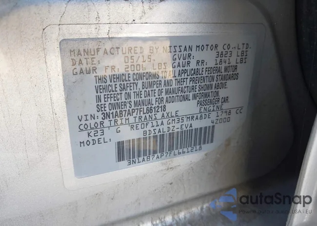 3N1AB7AP7FL661218: 44107091