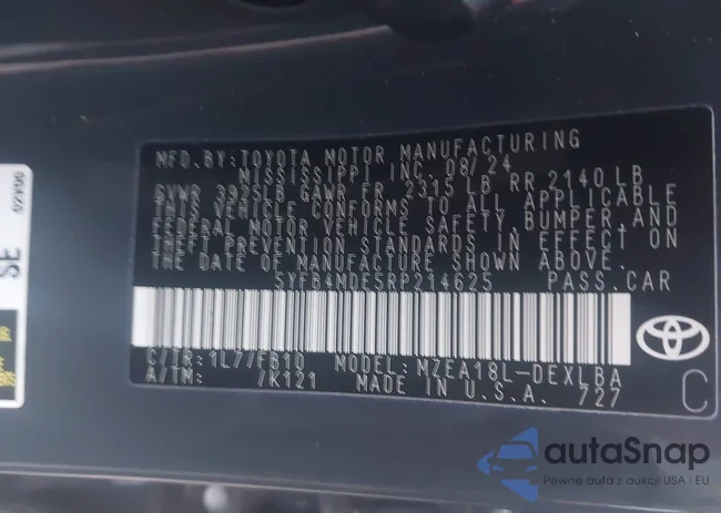 5YFB4MDE5RP214625: 44106223