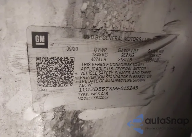 1G1ZD5STXMF015245: 44106459