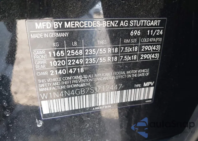 W1N4N4GB7SJ712447: 44107687