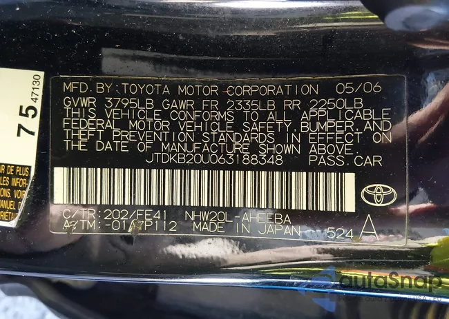 JTDKB20U063188348: 44107779