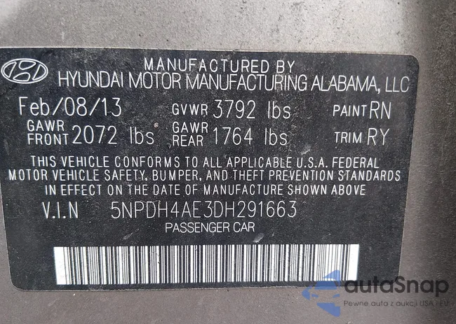 5NPDH4AE3DH291663: 44107795