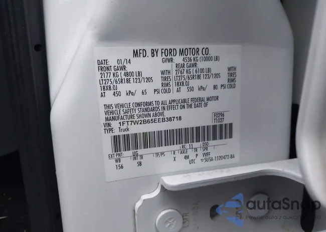 1FT7W2B65EEB38718: 44107852