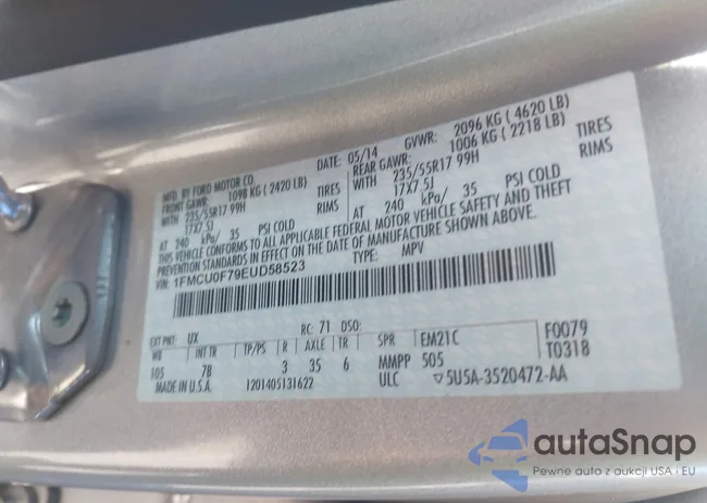 1FMCU0F79EUD58523: 44108053