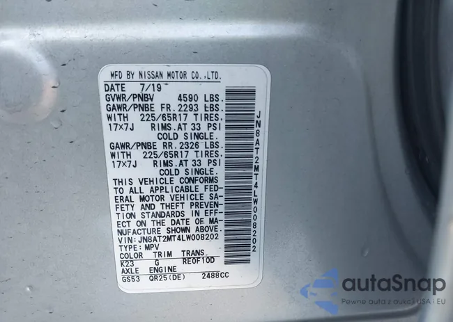 JN8AT2MT4LW008202: 44108077