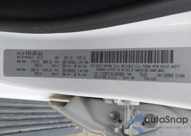 1C6SRFHT6LN203506: 44107208