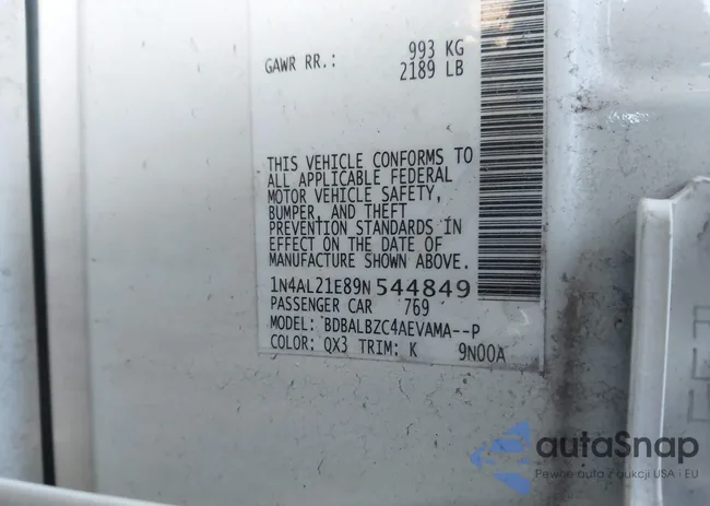 1N4AL21E89N544849: 44107393