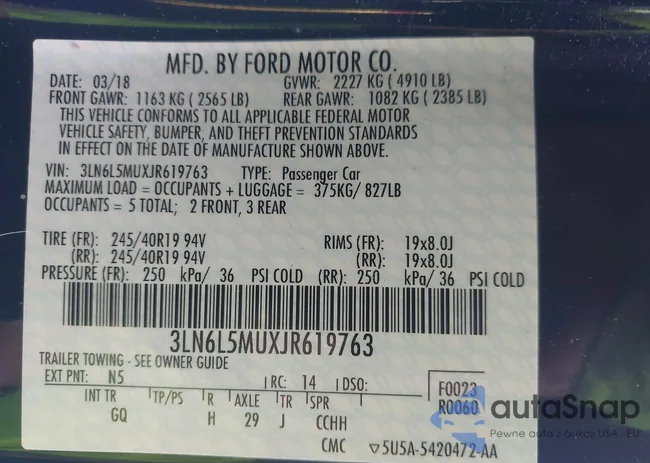 3LN6L5MUXJR619763: 44108809