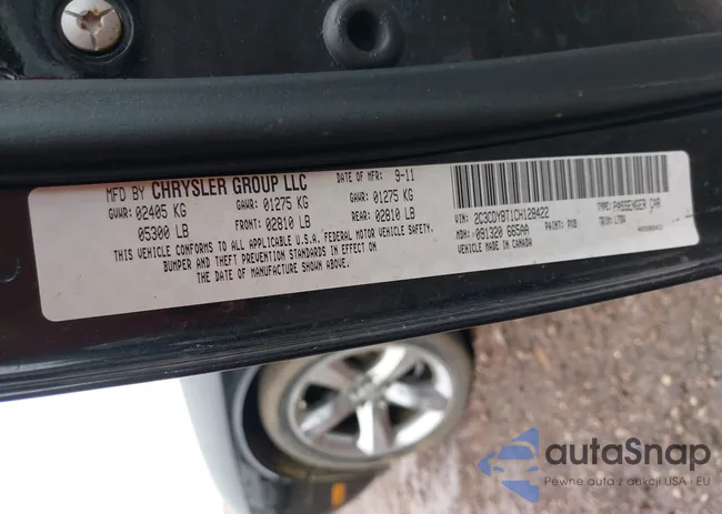 2C3CDYBT1CH128422: 44108981