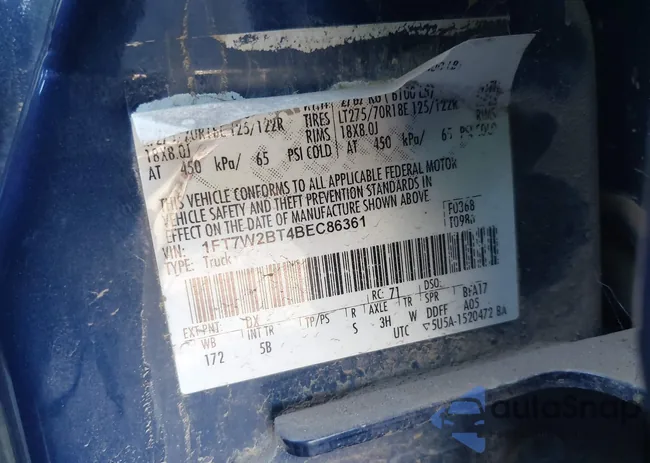 1FT7W2BT4BEC86361: 44109014