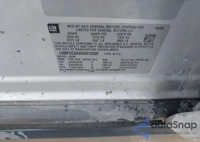 LRBFXCSAXKD012809: 44109040