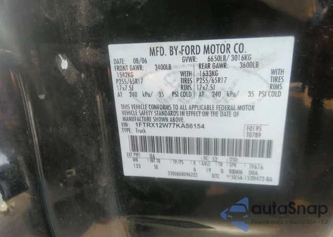 1FTRX12W77KA56154: 44109061