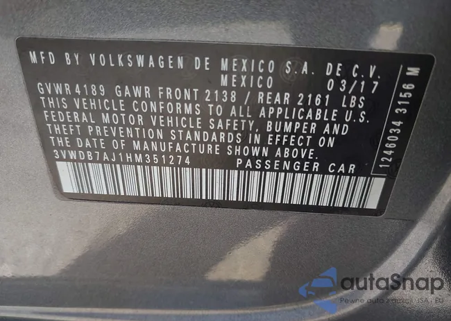 3VWDB7AJ1HM351274: 44108237