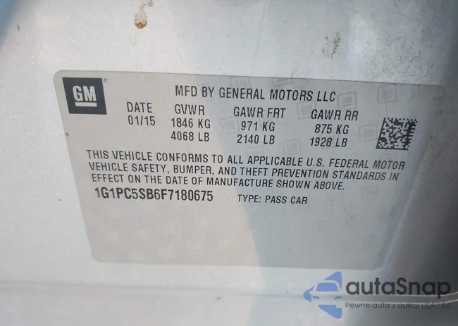 1G1PC5SB6F7180675: 44108454