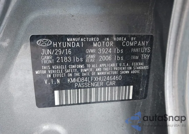 KMHD84LFXHU246460: 44109734