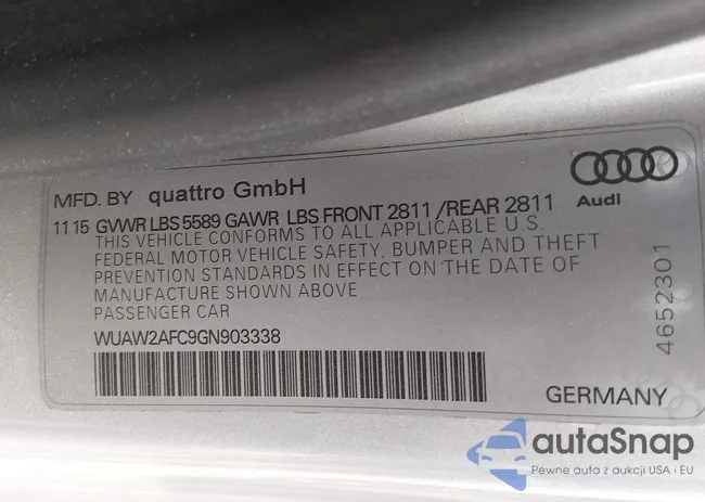WUAW2AFC9GN903338: 44109967