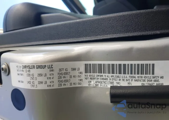 1J4PR4GK7AC117085: 44110086