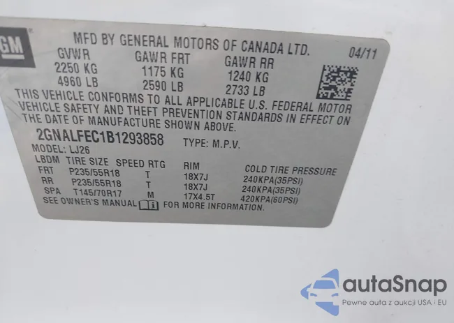 2GNALFEC1B1293858: 44109108