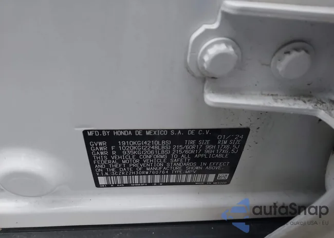 3CZRZ2H30RM760764: 44109459