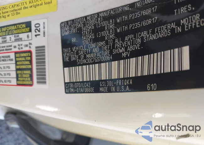 5TDYK3DC7GS700964: 44110608