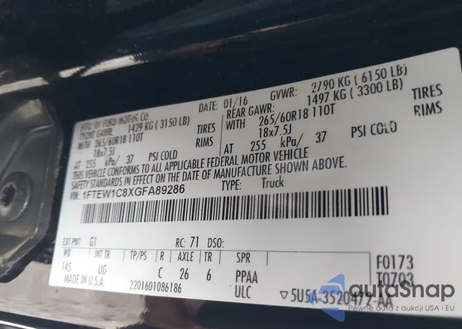 1FTEW1C8XGFA89286: 44110680