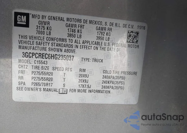 3GCPCREC6HG235037: 44110829