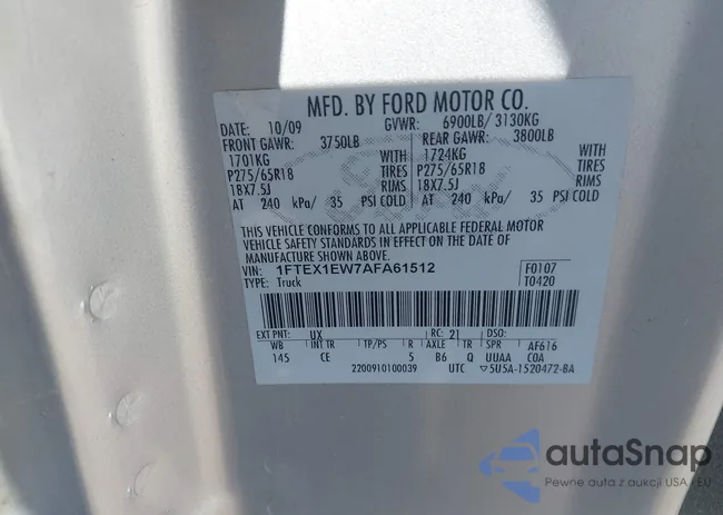 1FTEX1EW7AFA61512: 44110895