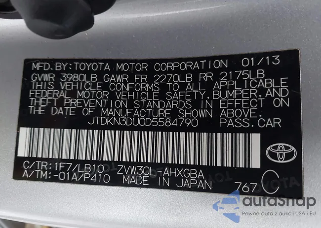 JTDKN3DU0D5584790: 44111073