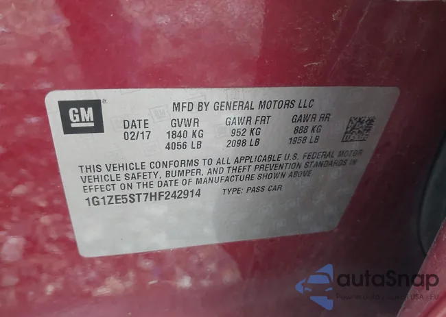 1G1ZE5ST7HF242914: 44110175