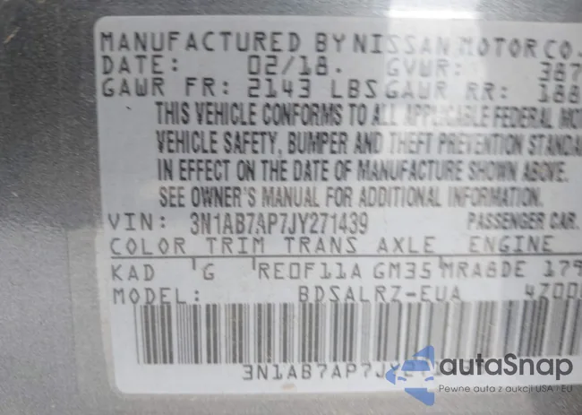 3N1AB7AP7JY271439: 44110340