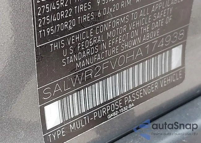 SALWR2FV0HA174938: 44110471