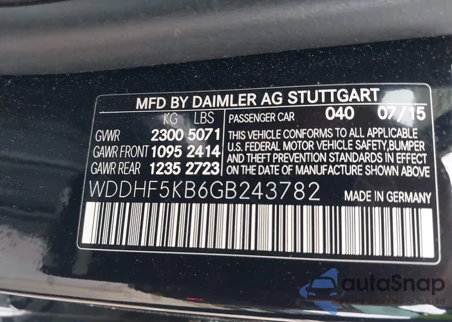 WDDHF5KB6GB243782: 44110486