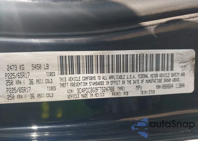 3C4PDCBG9FT524788: 44111523