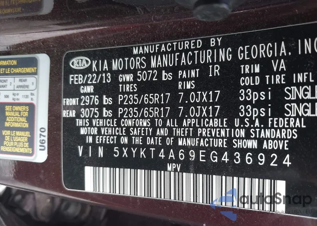 5XYKT4A69EG436924: 44111530