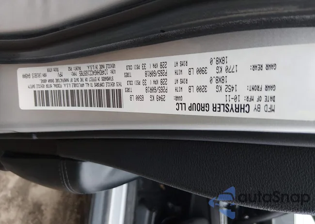 1C4RDHAG4CC169785: 44111882