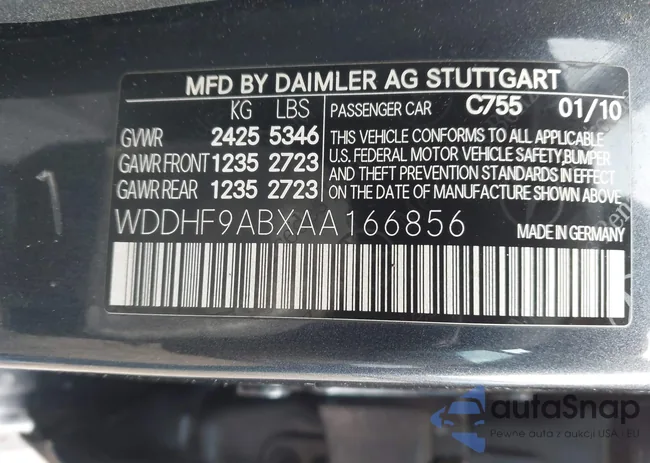 WDDHF9ABXAA166856: 44111179