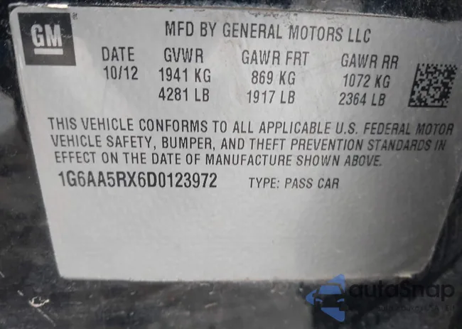1G6AA5RX6D0123972: 44111230
