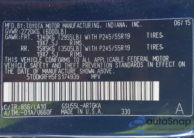 5TDDKRFH5FS174939: 44111341