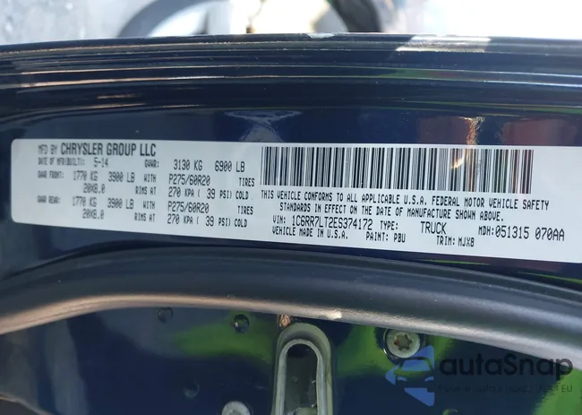 1C6RR7LT2ES374172: 44112664