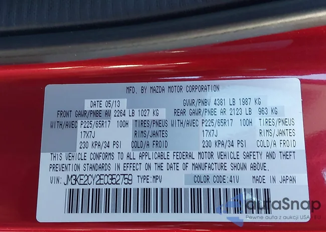 JM3KE2CY2E0352759: 44112778