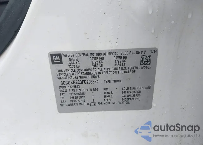 3GCUKREC3FG206324: 44112801