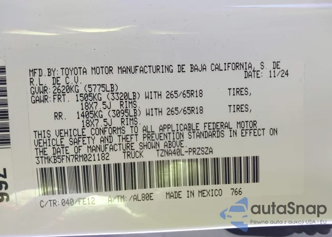 3TMKB5FN7RM021182: 44113002