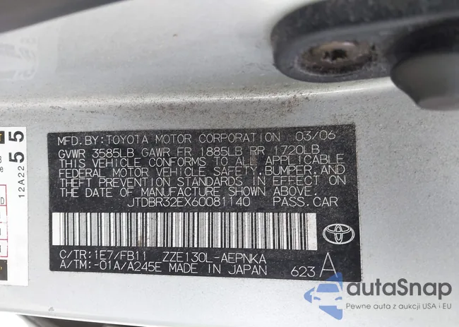 JTDBR32EX60081140: 44113578