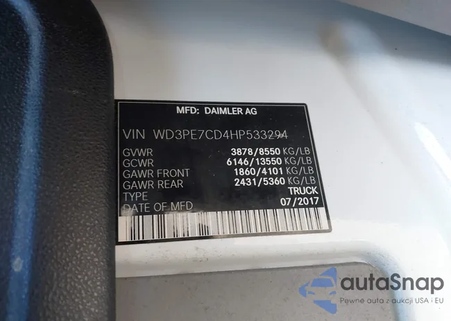 WD3PE7CD4HP533294: 44113587