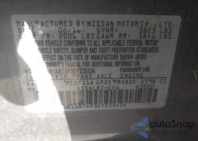 3N1AB7AP3GY235434: 44113670