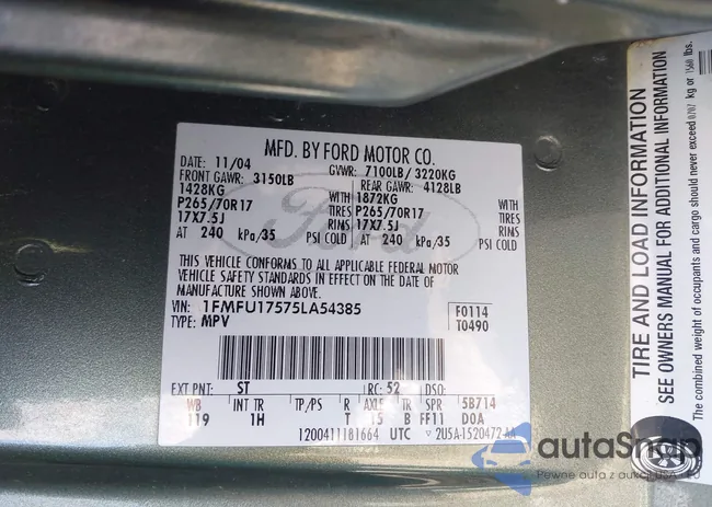 1FMFU17575LA54385: 44113868