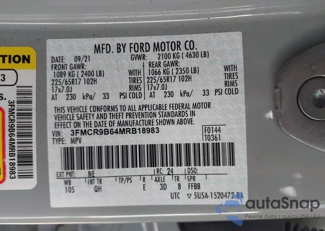 3FMCR9B64MRB18983: 44113984