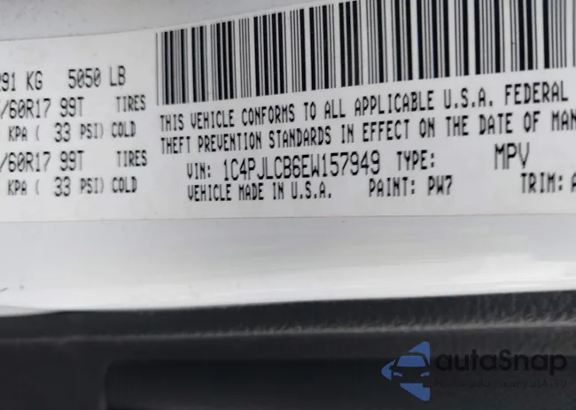 1C4PJLCB6EW157949: 44114004