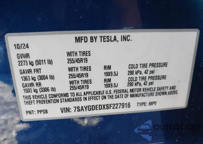 7SAYGDEDXSF227916: 44114016