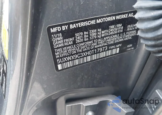 5UXWX9C3XH0T17973: 44114050